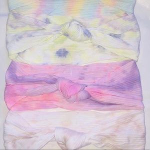 Best Beanies Print Tie Dye Knot Headband